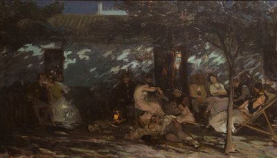 सेविल में गर्मियों की रात द्वारा गोंजालो बिलबाओ